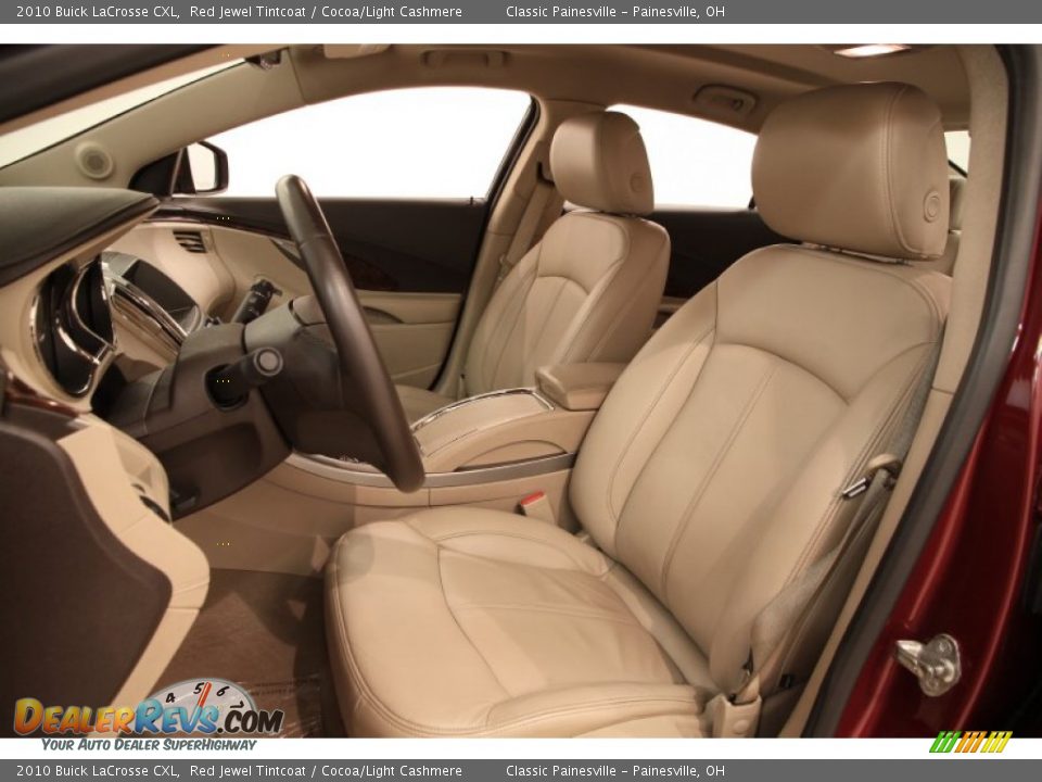 Cocoa/Light Cashmere Interior - 2010 Buick LaCrosse CXL Photo #5