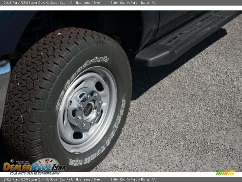 2015 Ford F250 Super Duty XL Super Cab 4x4 Blue Jeans / Steel Photo #2
