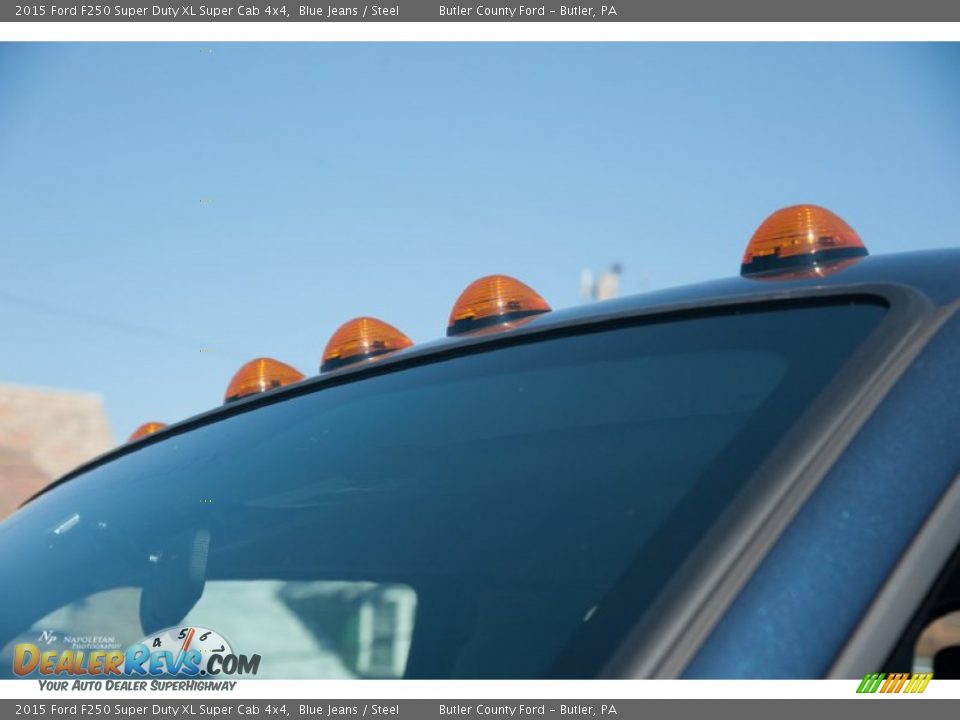 2015 Ford F250 Super Duty XL Super Cab 4x4 Blue Jeans / Steel Photo #3