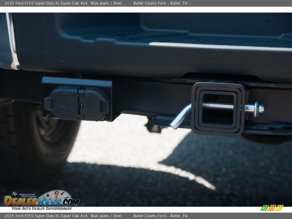2015 Ford F250 Super Duty XL Super Cab 4x4 Blue Jeans / Steel Photo #4