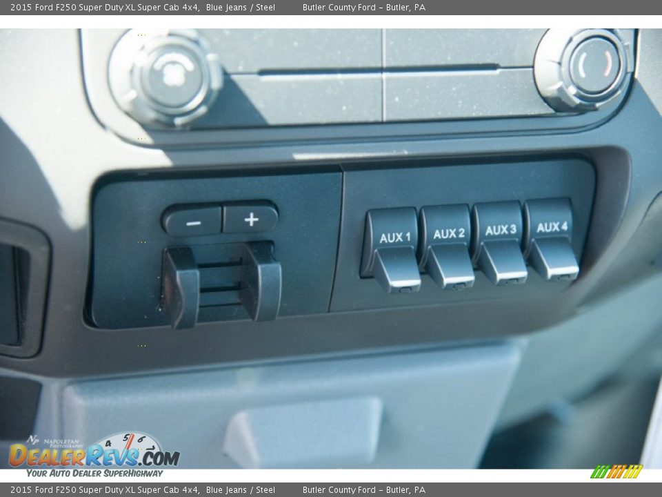 2015 Ford F250 Super Duty XL Super Cab 4x4 Blue Jeans / Steel Photo #7