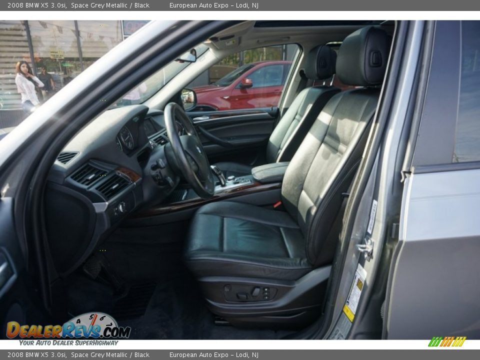 2008 BMW X5 3.0si Space Grey Metallic / Black Photo #5