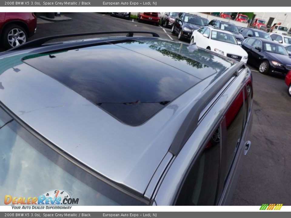 2008 BMW X5 3.0si Space Grey Metallic / Black Photo #13