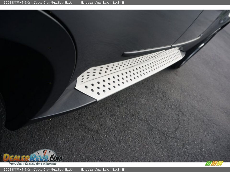 2008 BMW X5 3.0si Space Grey Metallic / Black Photo #19