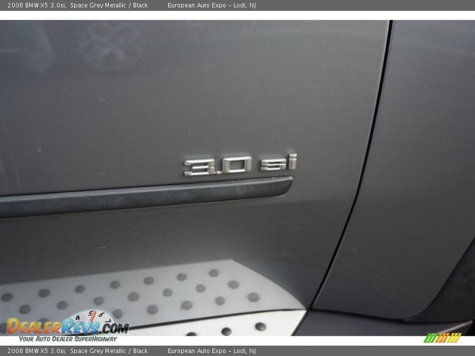 2008 BMW X5 3.0si Space Grey Metallic / Black Photo #20
