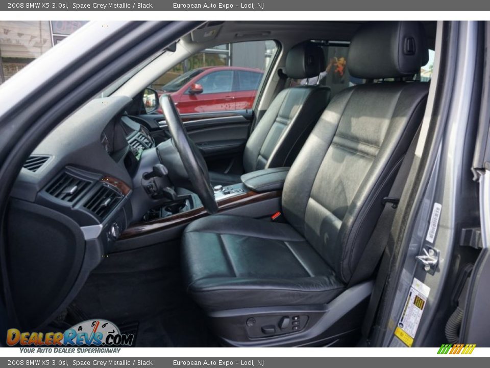2008 BMW X5 3.0si Space Grey Metallic / Black Photo #23