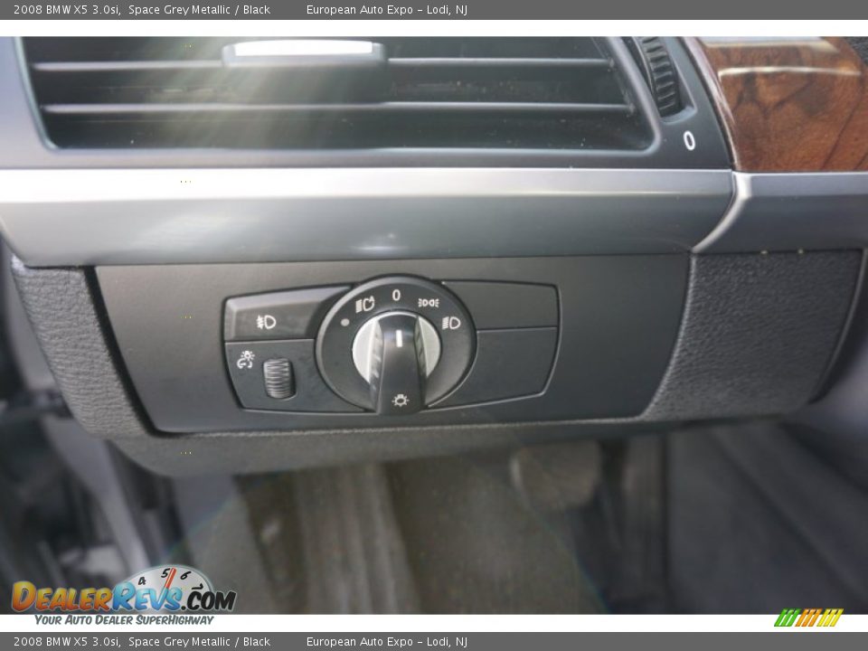 2008 BMW X5 3.0si Space Grey Metallic / Black Photo #24