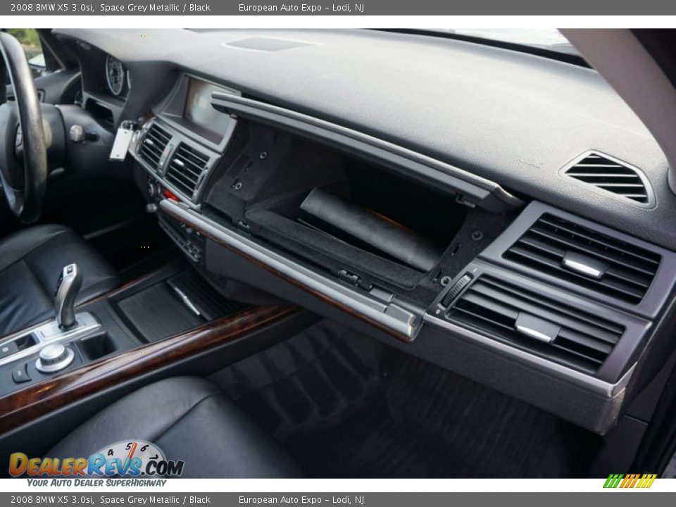 2008 BMW X5 3.0si Space Grey Metallic / Black Photo #36