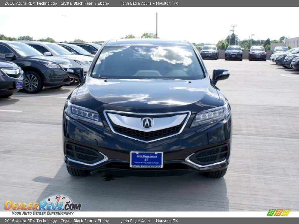 2016 Acura RDX Technology Crystal Black Pearl / Ebony Photo #2