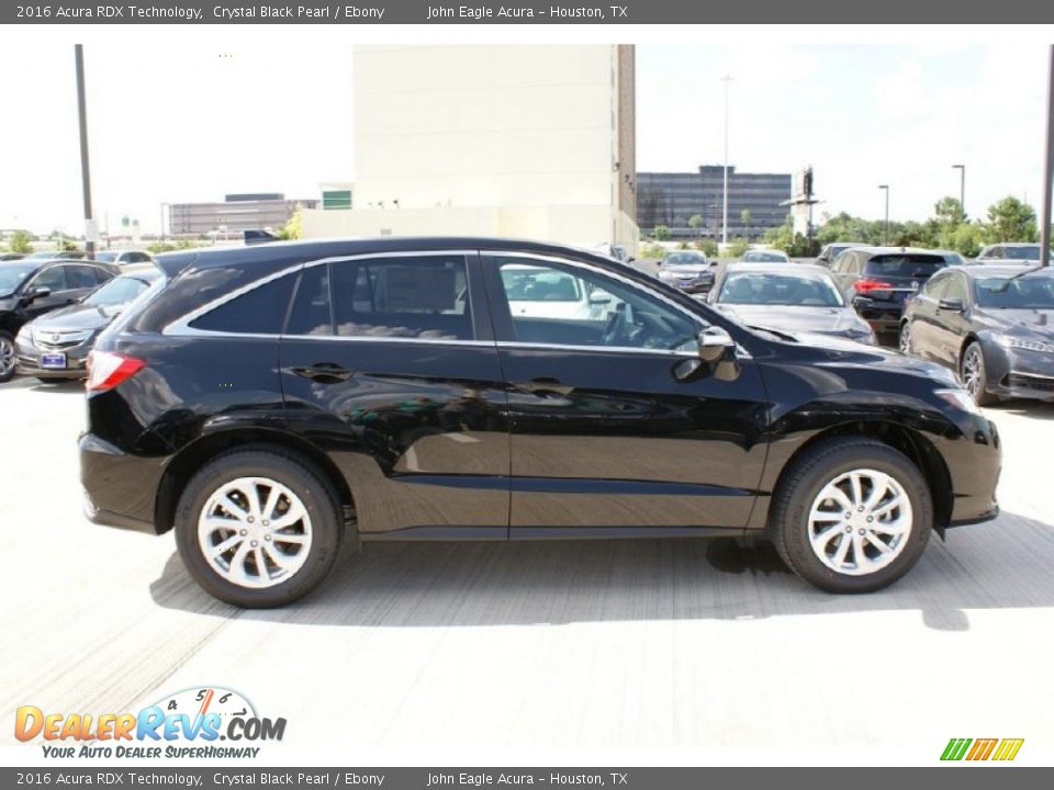 2016 Acura RDX Technology Crystal Black Pearl / Ebony Photo #8