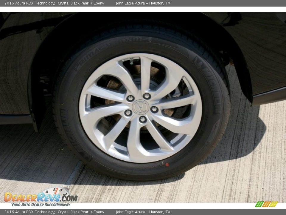 2016 Acura RDX Technology Crystal Black Pearl / Ebony Photo #12
