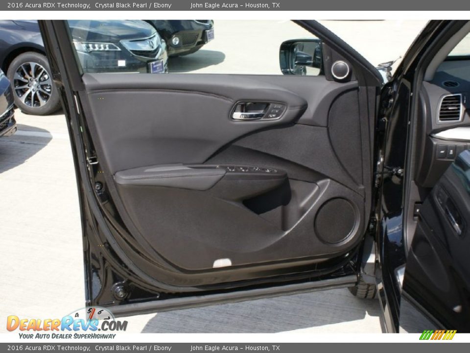 2016 Acura RDX Technology Crystal Black Pearl / Ebony Photo #14