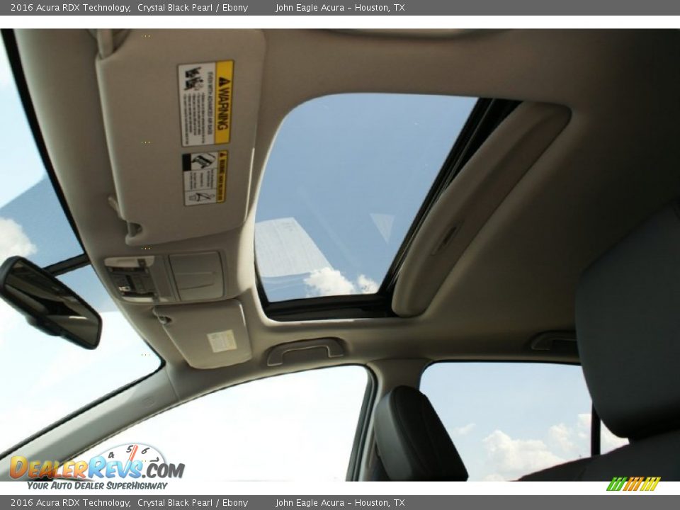 2016 Acura RDX Technology Crystal Black Pearl / Ebony Photo #16