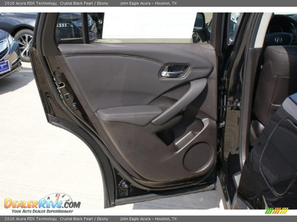 2016 Acura RDX Technology Crystal Black Pearl / Ebony Photo #17