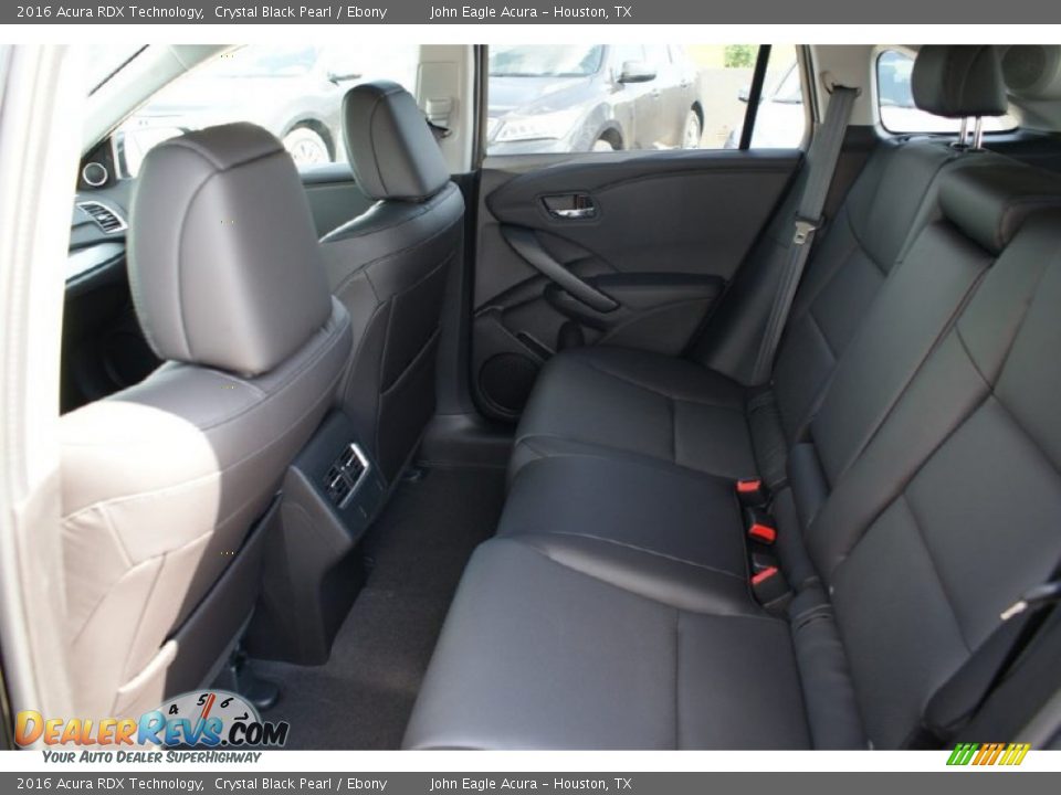 2016 Acura RDX Technology Crystal Black Pearl / Ebony Photo #18