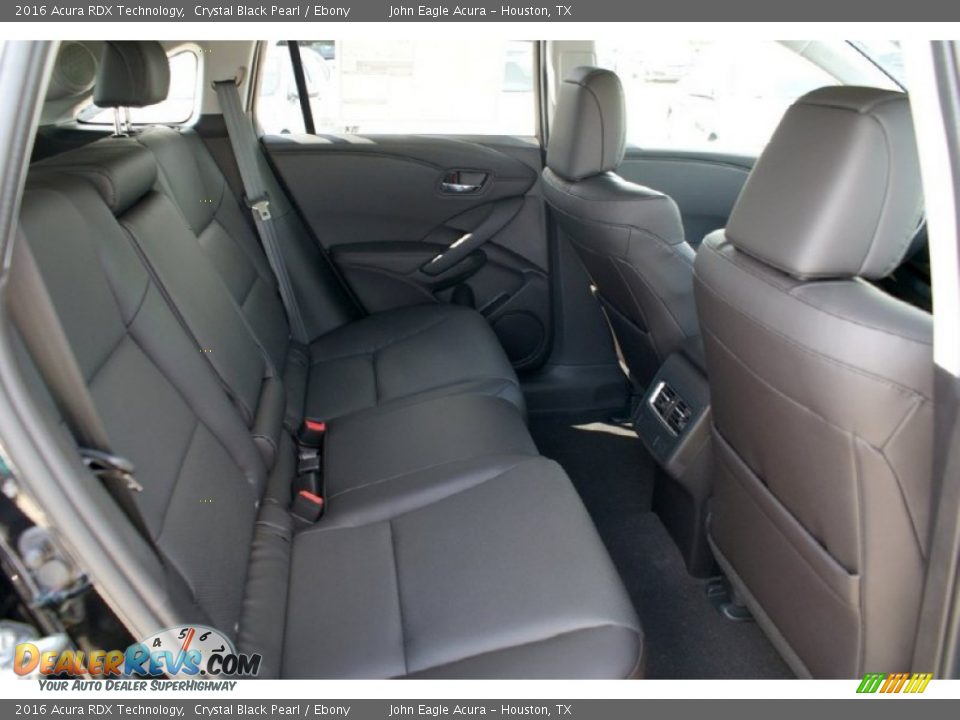 2016 Acura RDX Technology Crystal Black Pearl / Ebony Photo #22