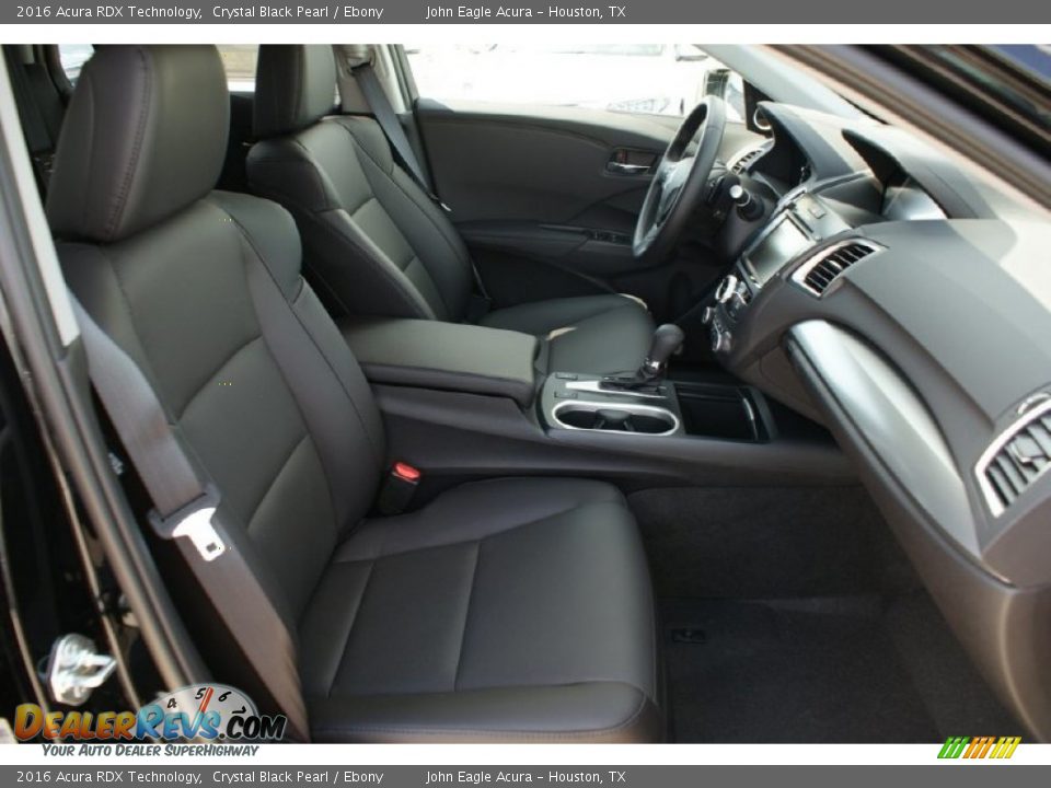 2016 Acura RDX Technology Crystal Black Pearl / Ebony Photo #24