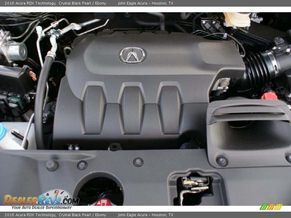 2016 Acura RDX Technology Crystal Black Pearl / Ebony Photo #25