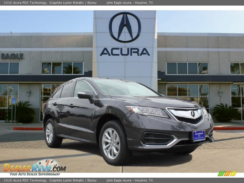 2016 Acura RDX Technology Graphite Luster Metallic / Ebony Photo #1