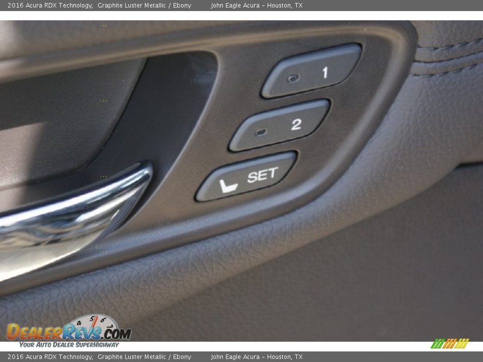 2016 Acura RDX Technology Graphite Luster Metallic / Ebony Photo #26