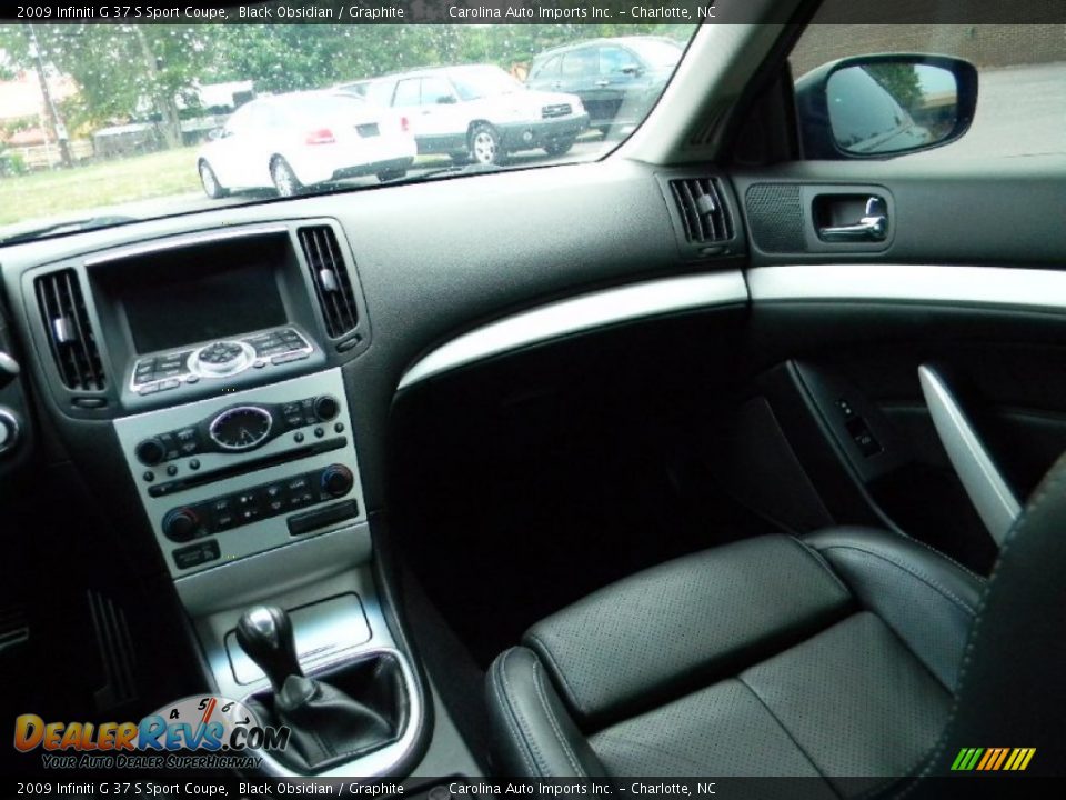 2009 Infiniti G 37 S Sport Coupe Black Obsidian / Graphite Photo #18