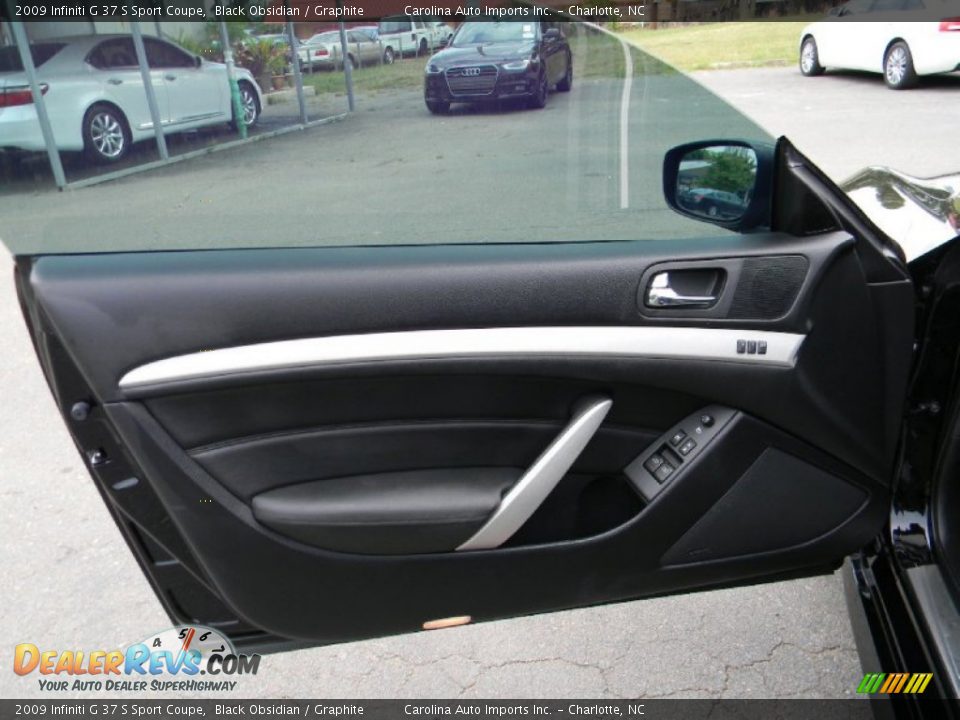 2009 Infiniti G 37 S Sport Coupe Black Obsidian / Graphite Photo #21