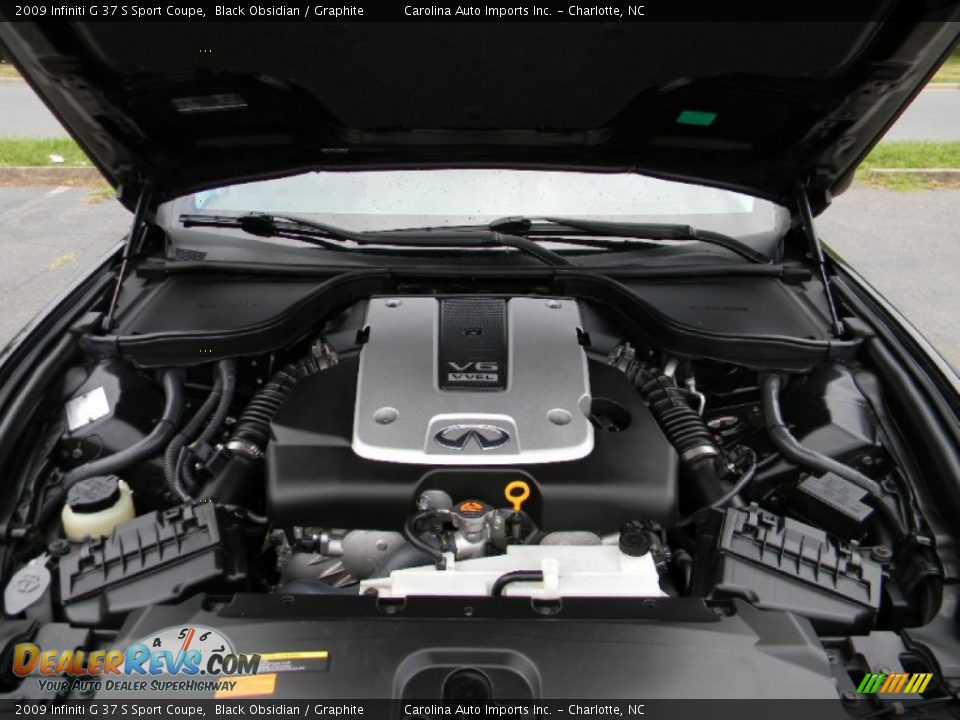 2009 Infiniti G 37 S Sport Coupe Black Obsidian / Graphite Photo #29