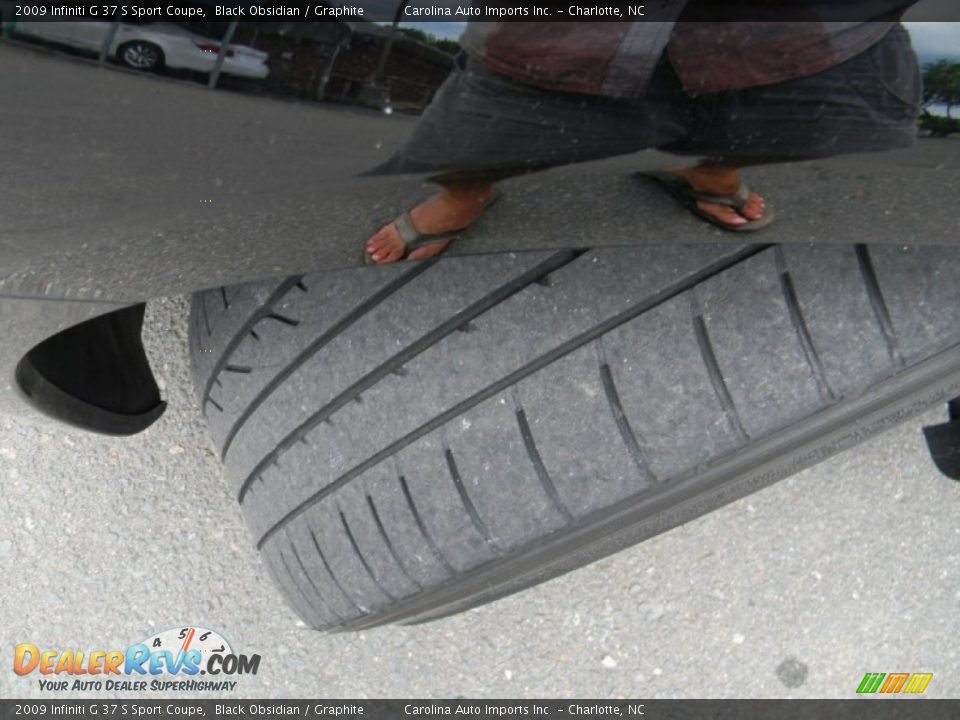 2009 Infiniti G 37 S Sport Coupe Black Obsidian / Graphite Photo #31