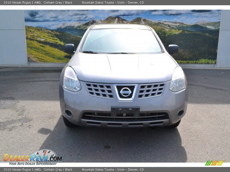 2010 Nissan Rogue S AWD Gotham Gray / Black Photo #6