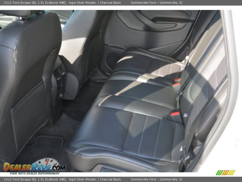 2013 Ford Escape SEL 1.6L EcoBoost 4WD Ingot Silver Metallic / Charcoal Black Photo #14