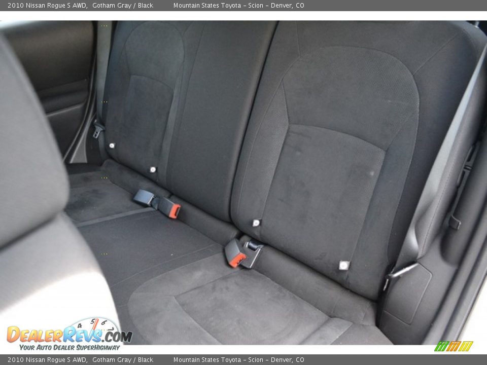 2010 Nissan Rogue S AWD Gotham Gray / Black Photo #8