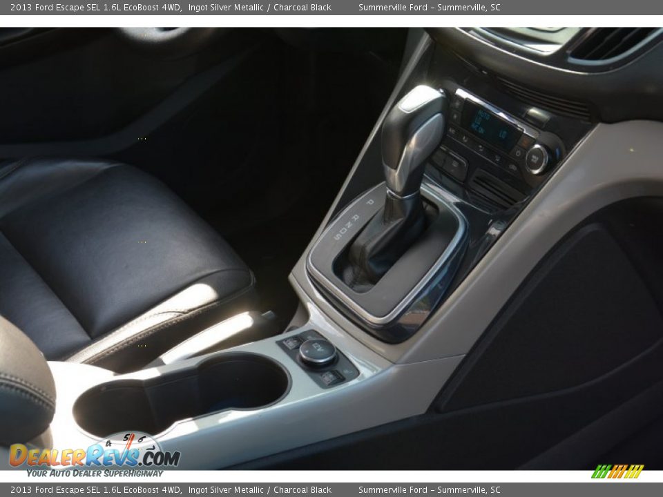 2013 Ford Escape SEL 1.6L EcoBoost 4WD Ingot Silver Metallic / Charcoal Black Photo #19