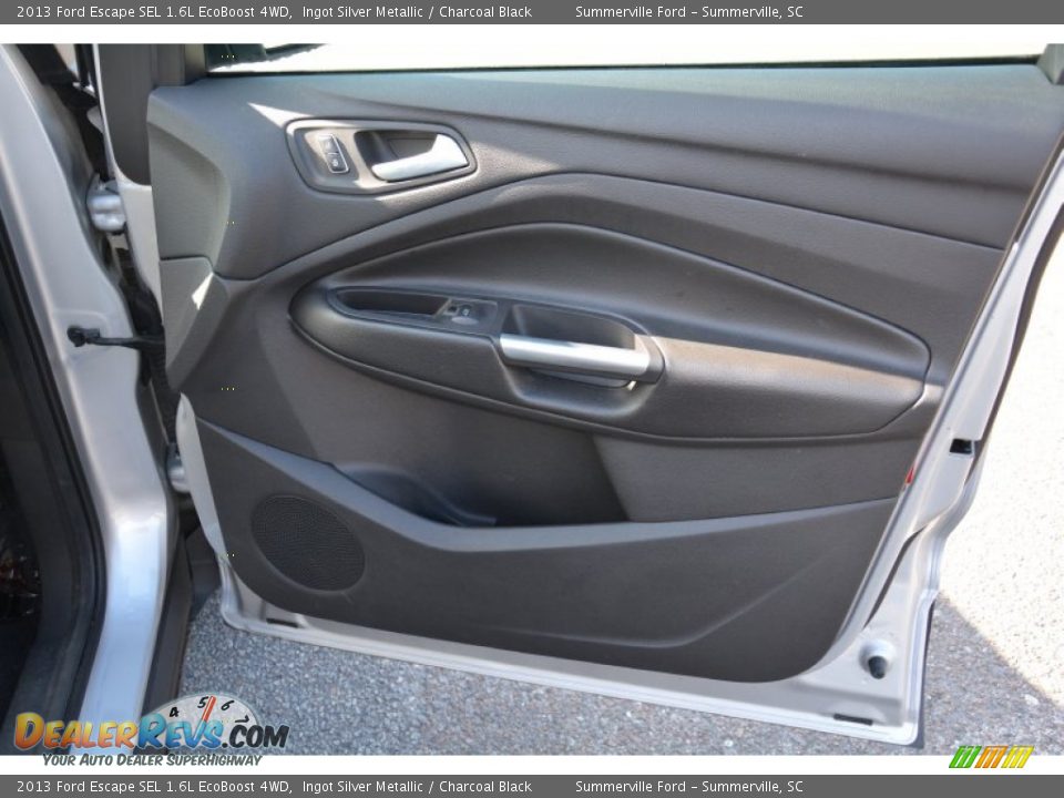 2013 Ford Escape SEL 1.6L EcoBoost 4WD Ingot Silver Metallic / Charcoal Black Photo #21