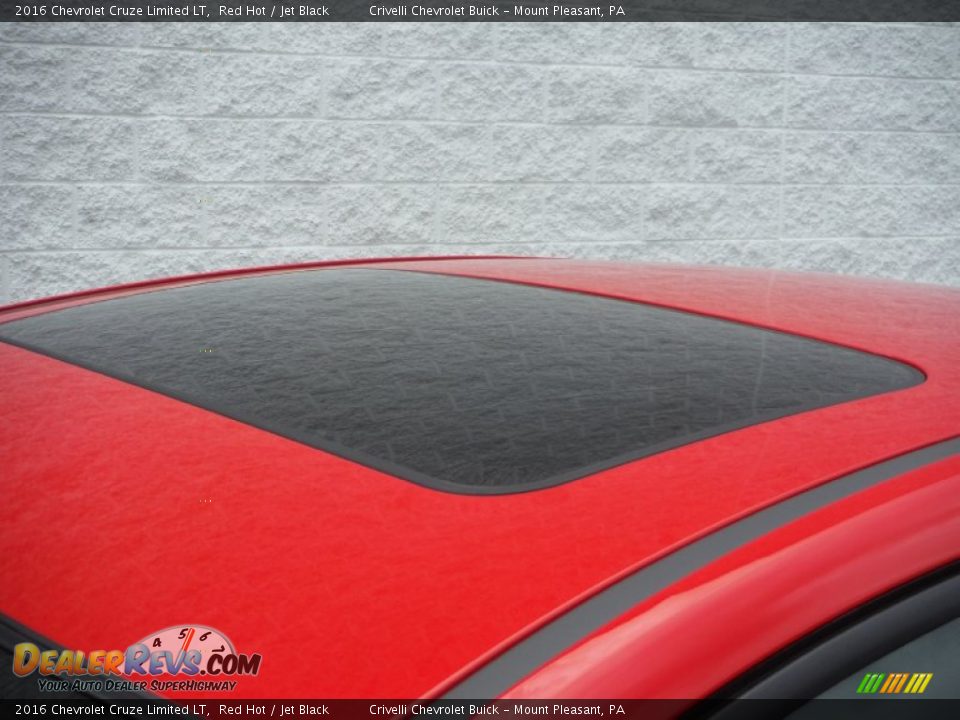2016 Chevrolet Cruze Limited LT Red Hot / Jet Black Photo #5