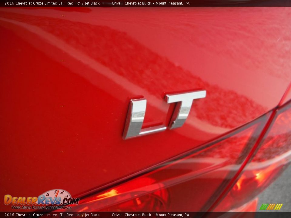 2016 Chevrolet Cruze Limited LT Red Hot / Jet Black Photo #9