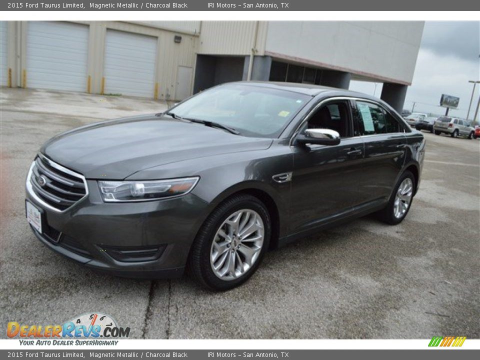 2015 Ford Taurus Limited Magnetic Metallic / Charcoal Black Photo #5