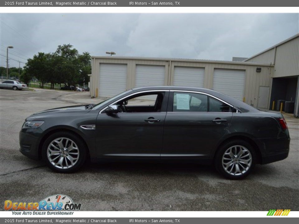 2015 Ford Taurus Limited Magnetic Metallic / Charcoal Black Photo #6