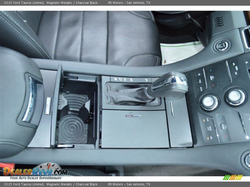 2015 Ford Taurus Limited Magnetic Metallic / Charcoal Black Photo #23