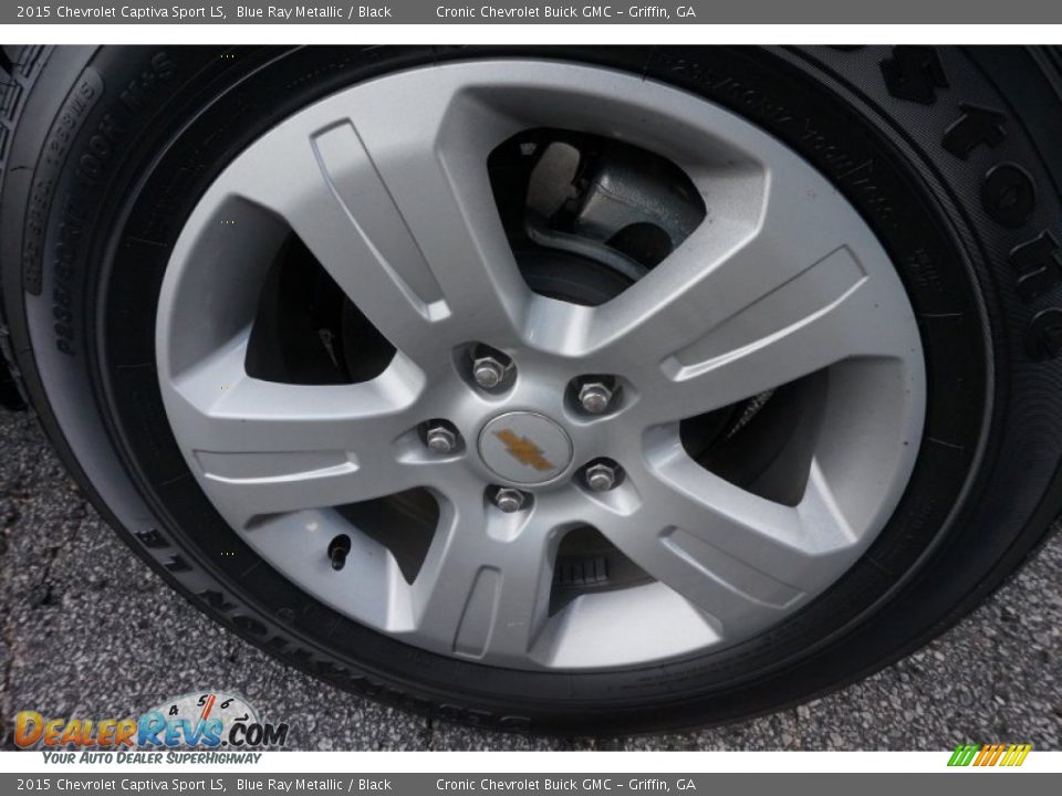 2015 Chevrolet Captiva Sport LS Blue Ray Metallic / Black Photo #14