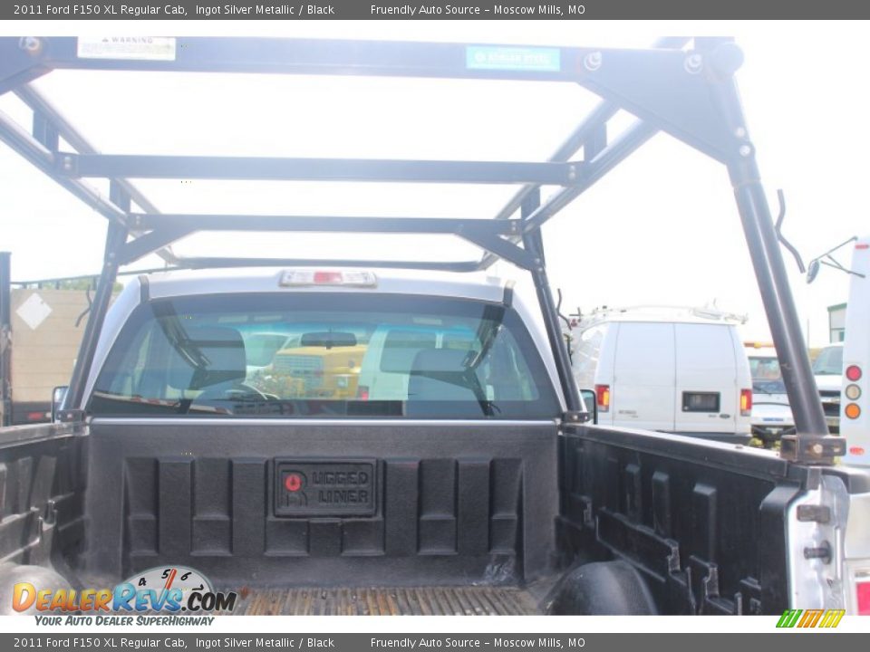 2011 Ford F150 XL Regular Cab Ingot Silver Metallic / Black Photo #9