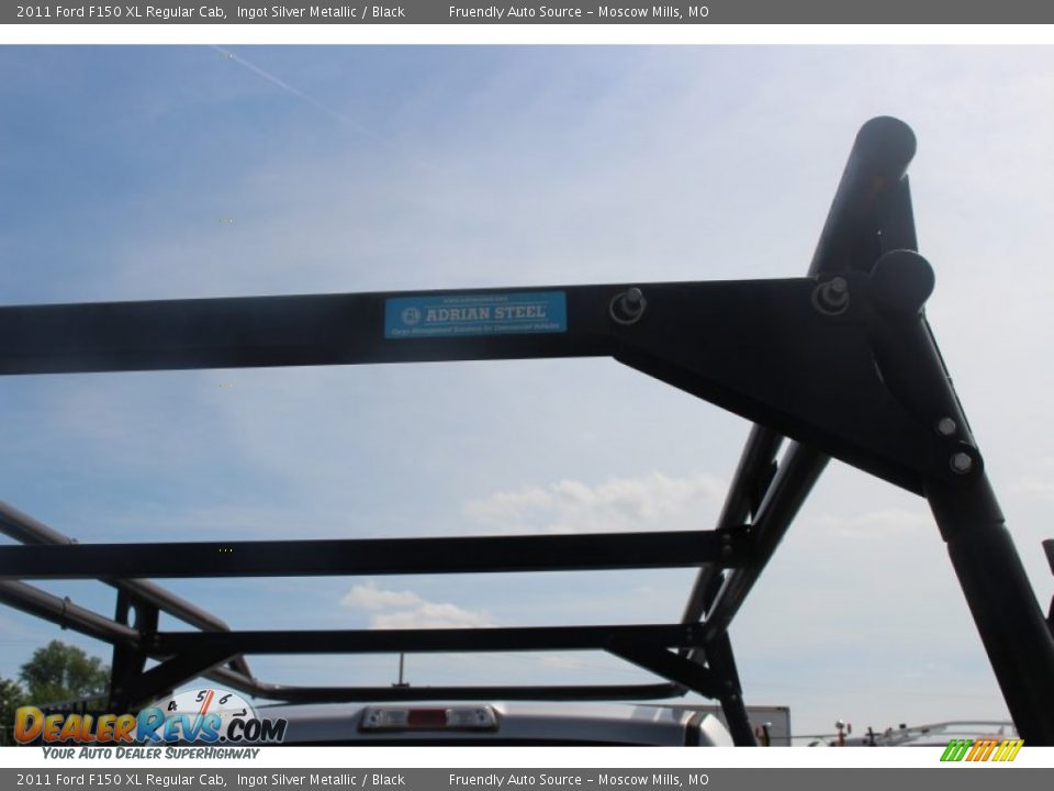 2011 Ford F150 XL Regular Cab Ingot Silver Metallic / Black Photo #10