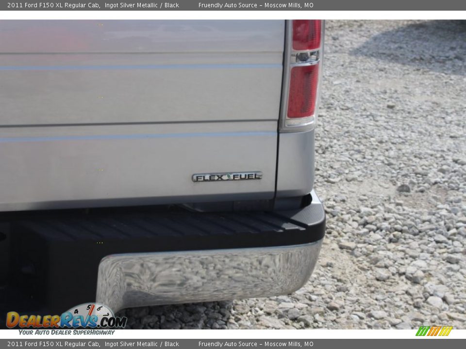 2011 Ford F150 XL Regular Cab Ingot Silver Metallic / Black Photo #20