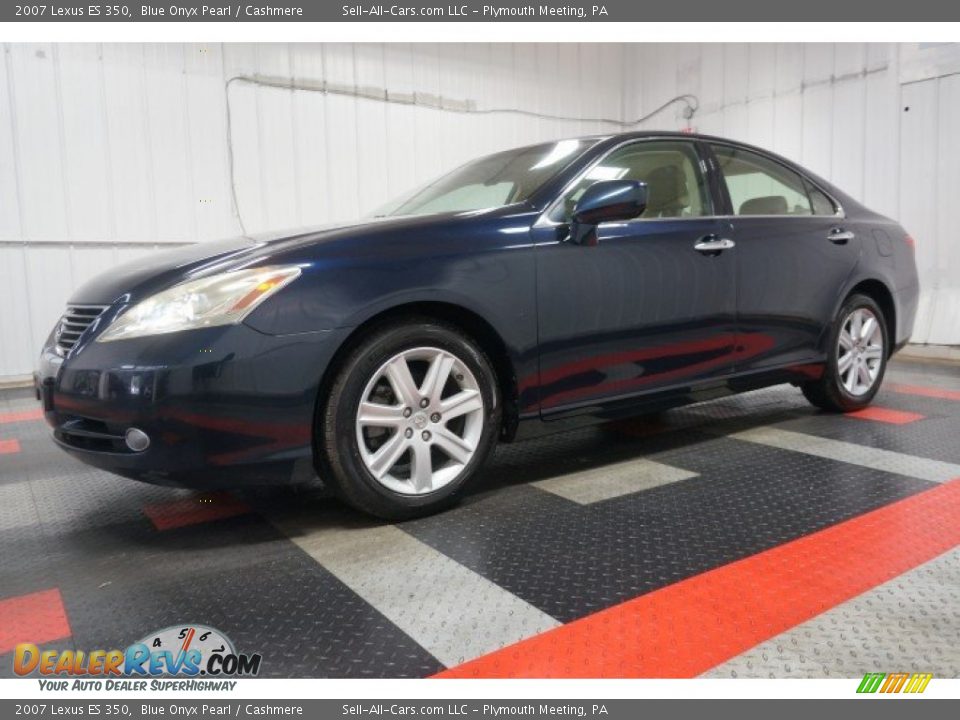 2007 Lexus ES 350 Blue Onyx Pearl / Cashmere Photo #2
