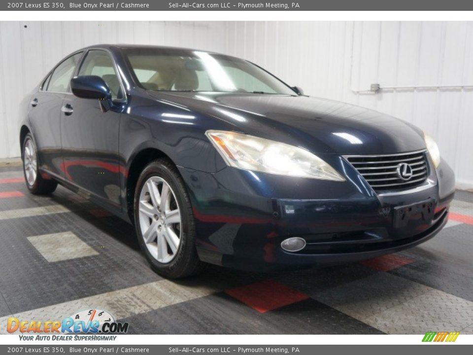 2007 Lexus ES 350 Blue Onyx Pearl / Cashmere Photo #5