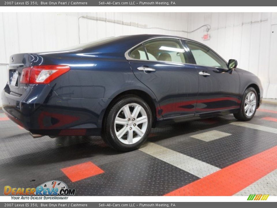 2007 Lexus ES 350 Blue Onyx Pearl / Cashmere Photo #7