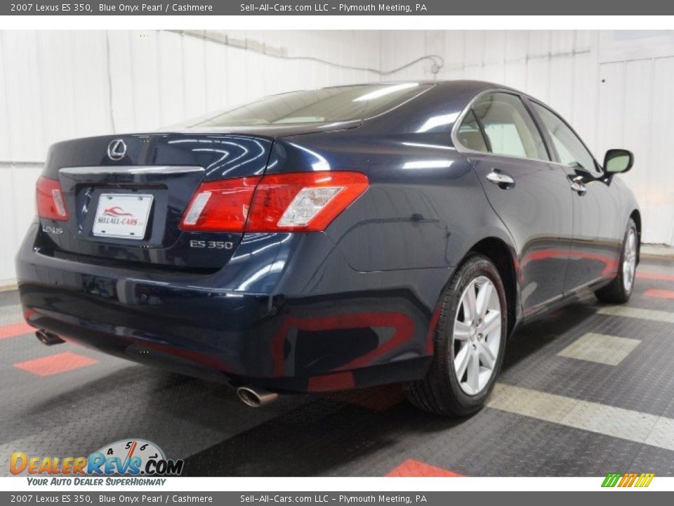 2007 Lexus ES 350 Blue Onyx Pearl / Cashmere Photo #8