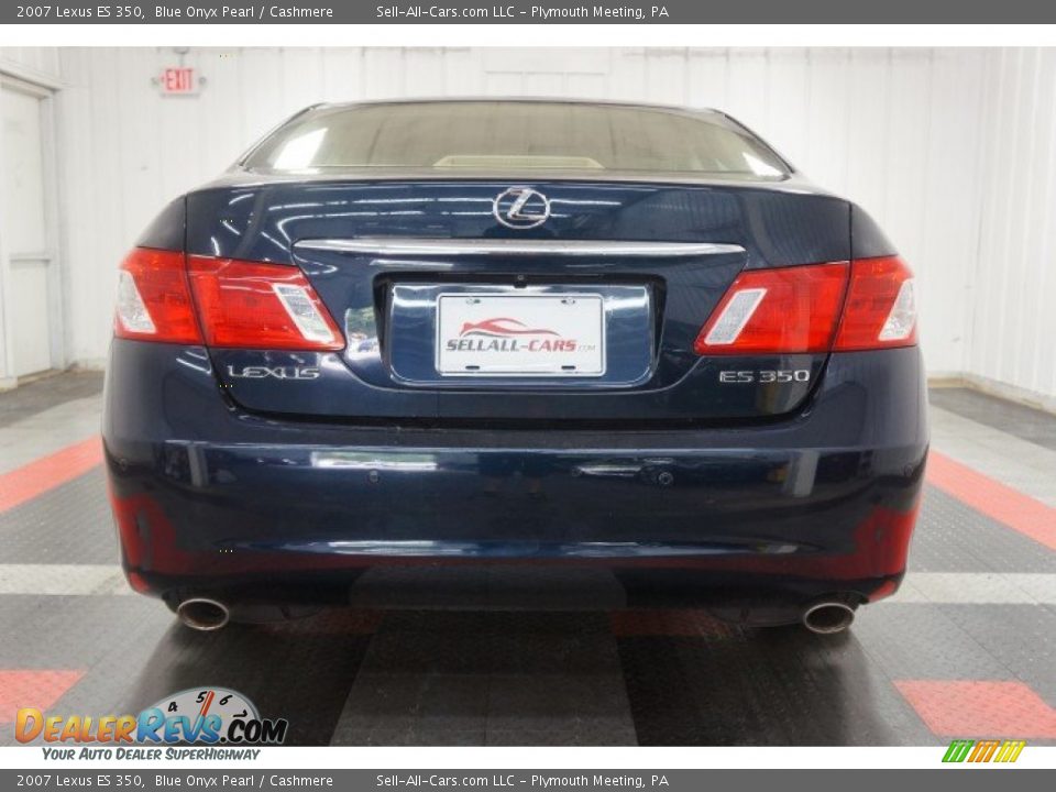 2007 Lexus ES 350 Blue Onyx Pearl / Cashmere Photo #9