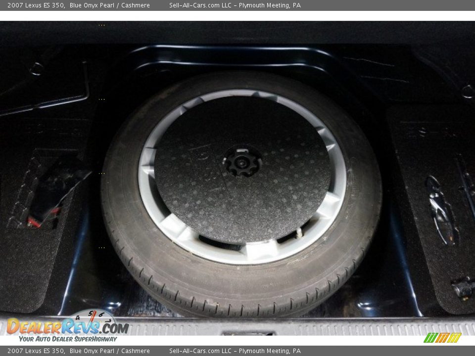 2007 Lexus ES 350 Blue Onyx Pearl / Cashmere Photo #20