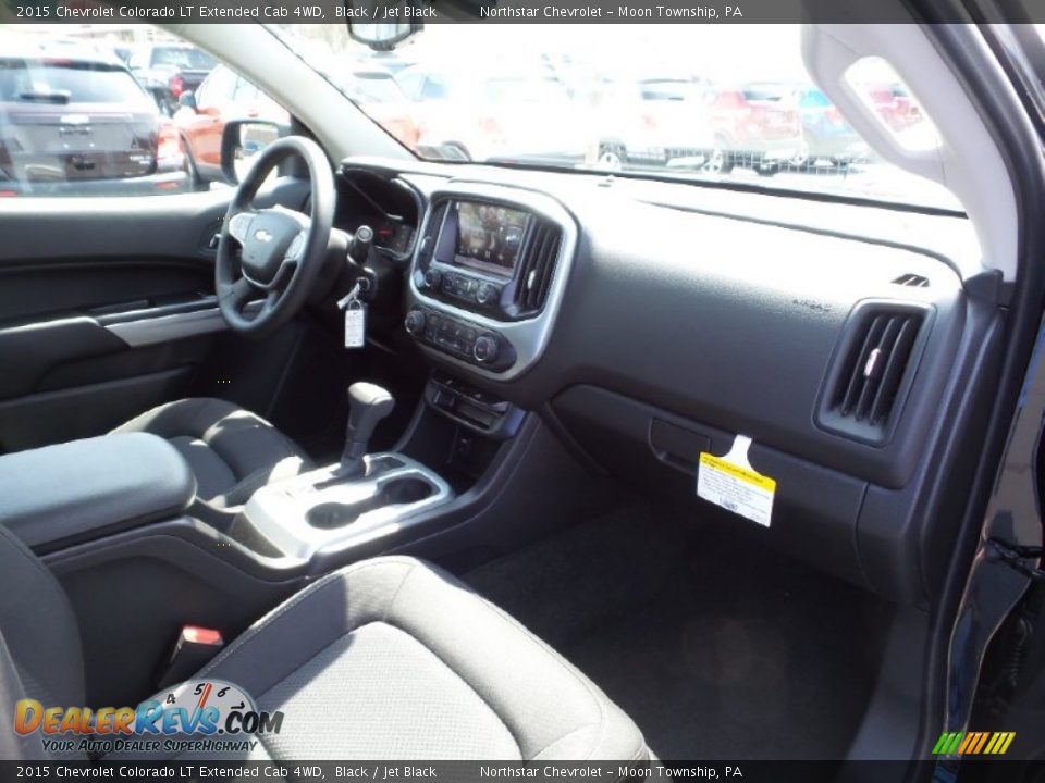 2015 Chevrolet Colorado LT Extended Cab 4WD Black / Jet Black Photo #5