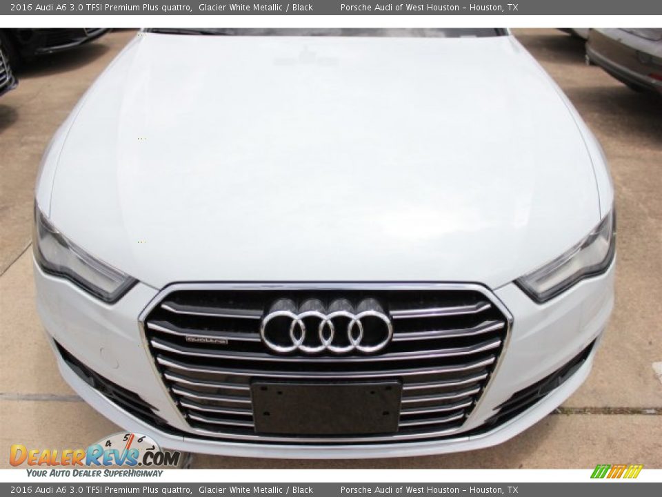 2016 Audi A6 3.0 TFSI Premium Plus quattro Glacier White Metallic / Black Photo #2